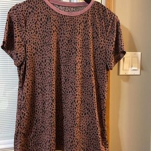 Leopard Print Women's Top